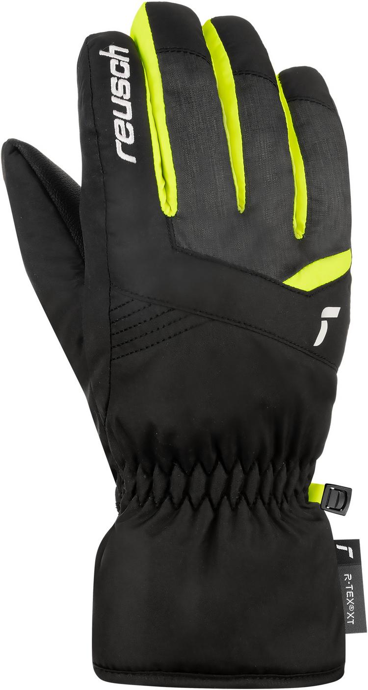 Reusch Reusch Bennet R-TEX&reg; XT Junior Handschuh Kinder - 7686 blck/blck mel/safety yell - 0 | SportScheck