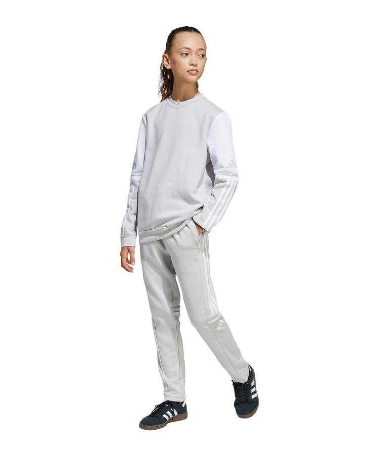 adidas adidas Squadra 25 Sweatshirt Kids Funktionssweatshirt Kinder - grauweiss - 1 | SportScheck