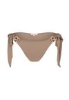 Moda Minx Amour Tie Side Brazilian Bikini Hose Damen - Stone