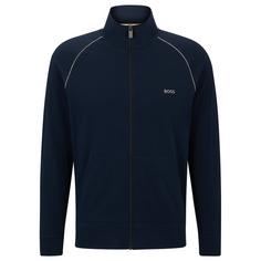 Boss Sweatjacke Sweatjacke Herren Blau