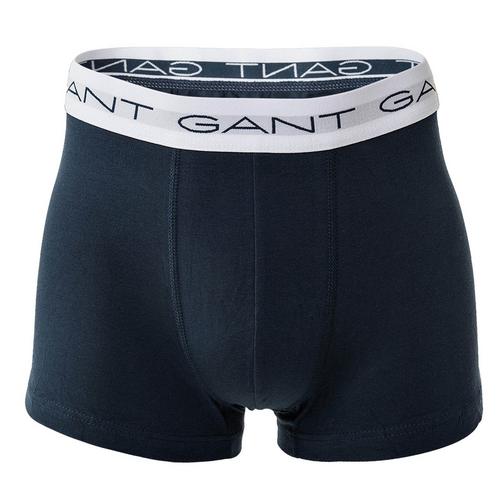 Rückansicht von GANT Boxershort Hipster Herren Blau/Weiß/Rot