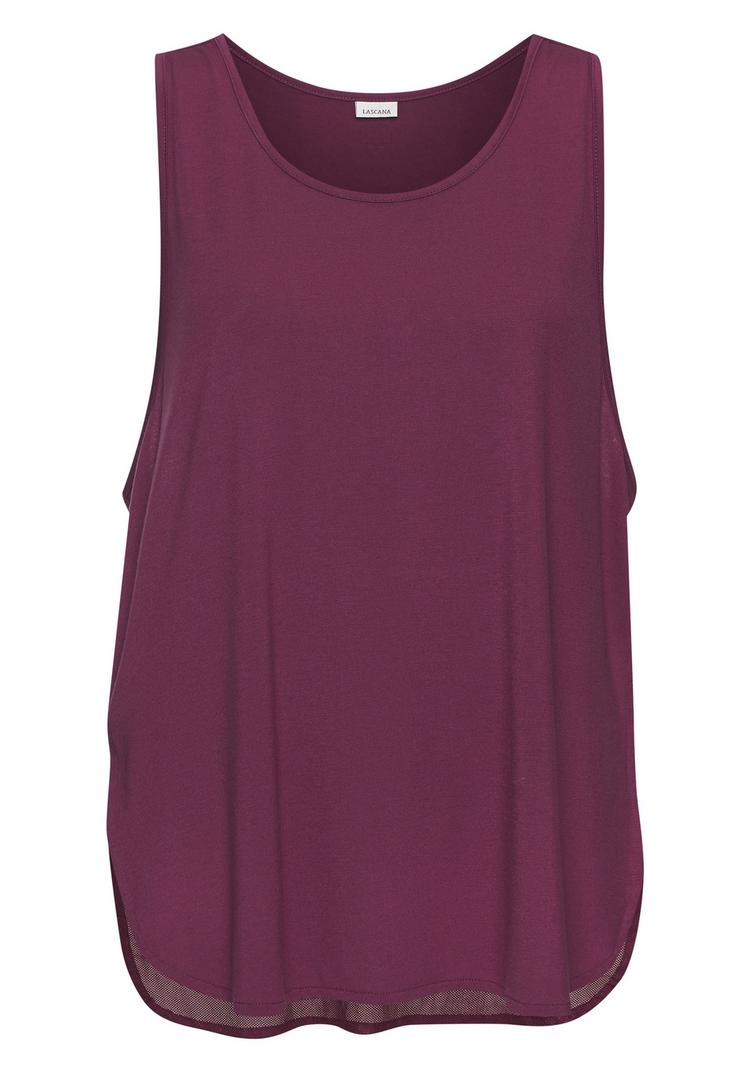 LASCANA Active LASCANA Active Tanktop Tanktop Damen - dunkelrot - 0 | SportScheck