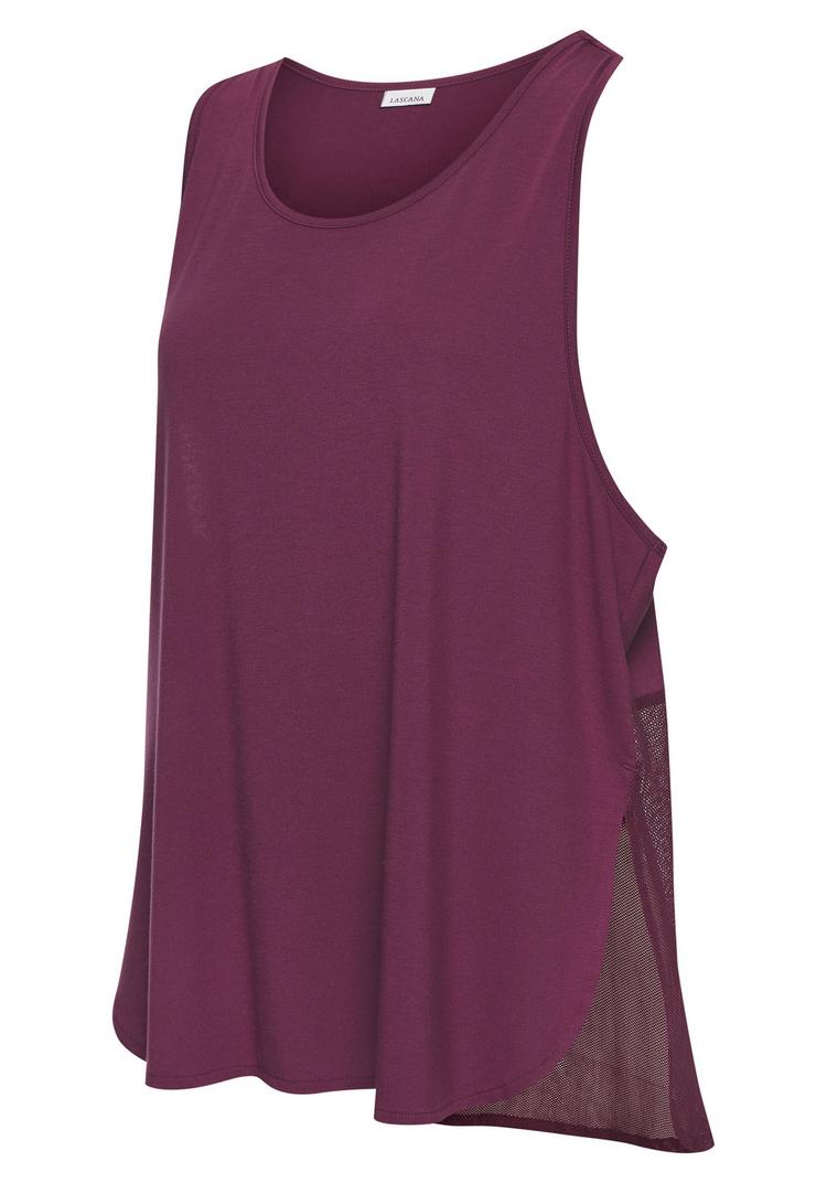 LASCANA Active LASCANA Active Tanktop Tanktop Damen - dunkelrot - 1 | SportScheck