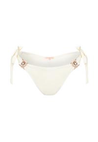 Moda Minx Amour Tie Side Brazilian Bikini Hose Damen - Ecru
