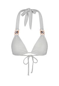 Moda Minx Lumiere Amour Triangle Bikini Oberteil Damen - White