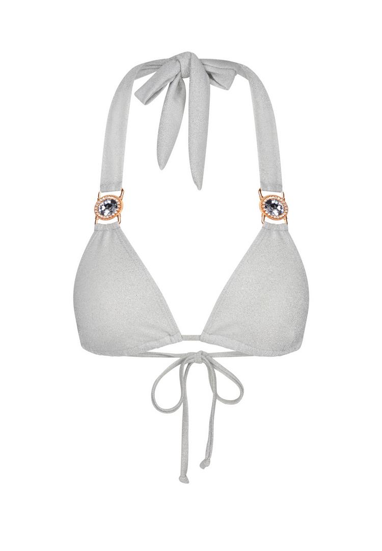 Moda Minx Moda Minx Lumiere Amour Triangle Bikini Oberteil Damen - White - 0 | SportScheck