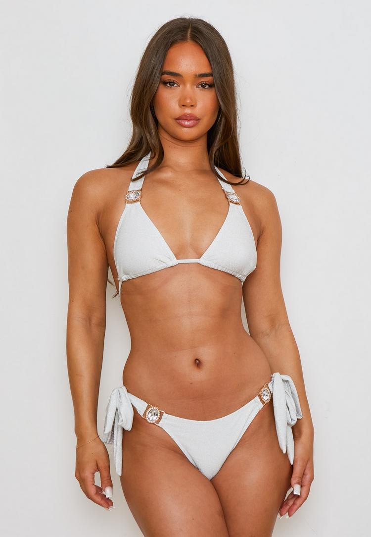 Moda Minx Moda Minx Lumiere Amour Triangle Bikini Oberteil Damen - White - 0 | SportScheck