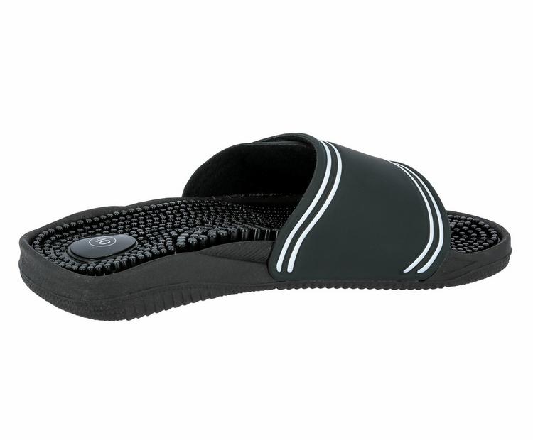 LICO LICO Badesandale Badelatschen Herren - schwarz/weiss - 0 | SportScheck