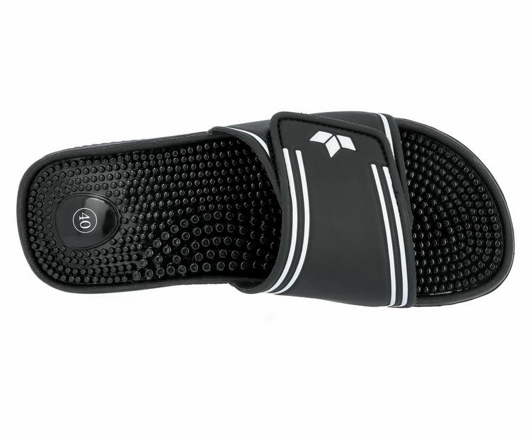 LICO LICO Badesandale Badelatschen Herren - schwarz/weiss - 1 | SportScheck