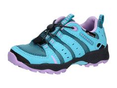 LICO Outdoorschuh Wanderschuhe Kinder türkis/lila