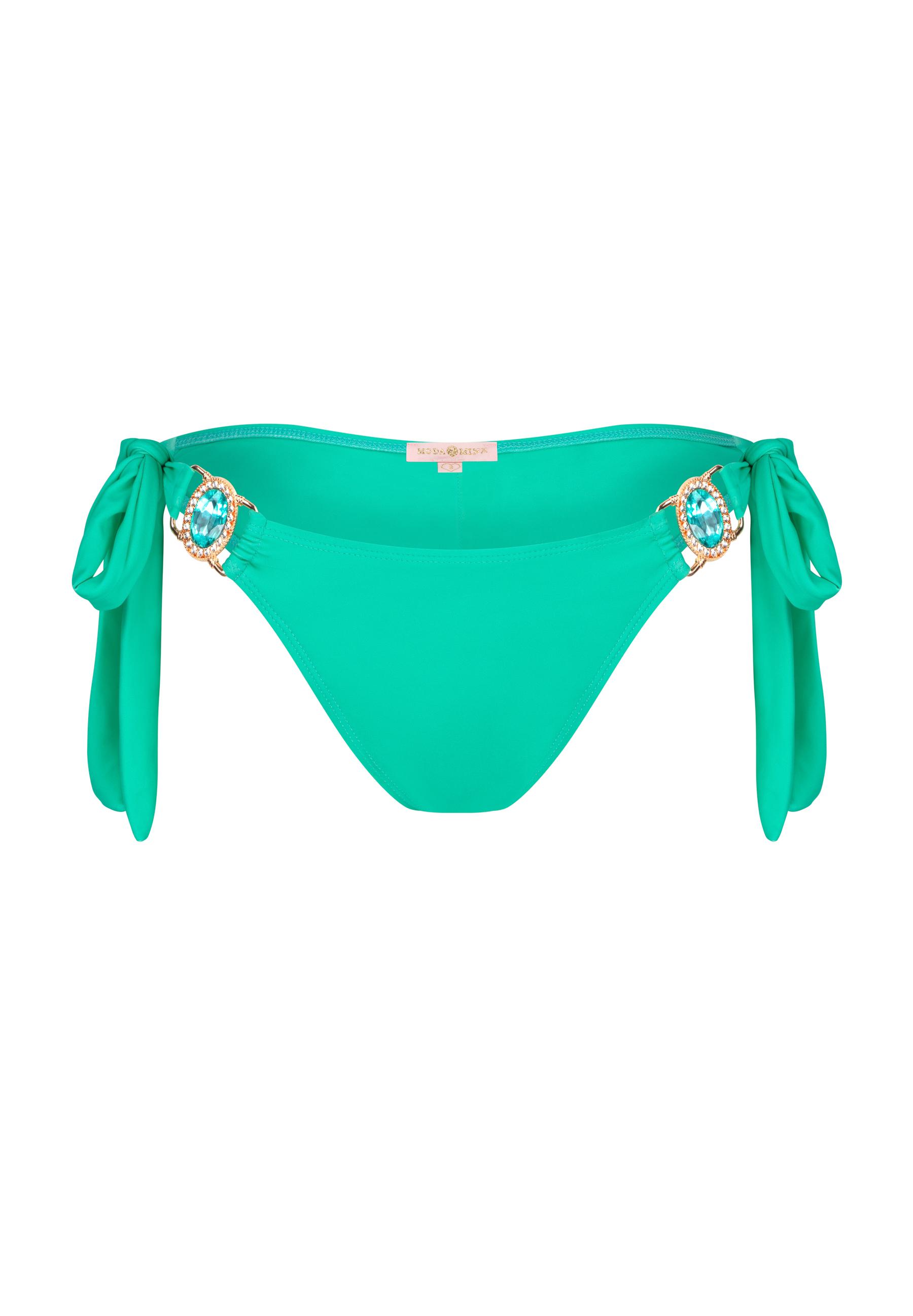 Moda Minx Amour Tie Side Brazilian Bikini Hose Damen - Sea Green