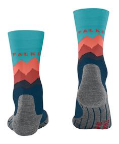 Rückansicht von Falke Socken Laufsocken Damen turquoise (6206)
