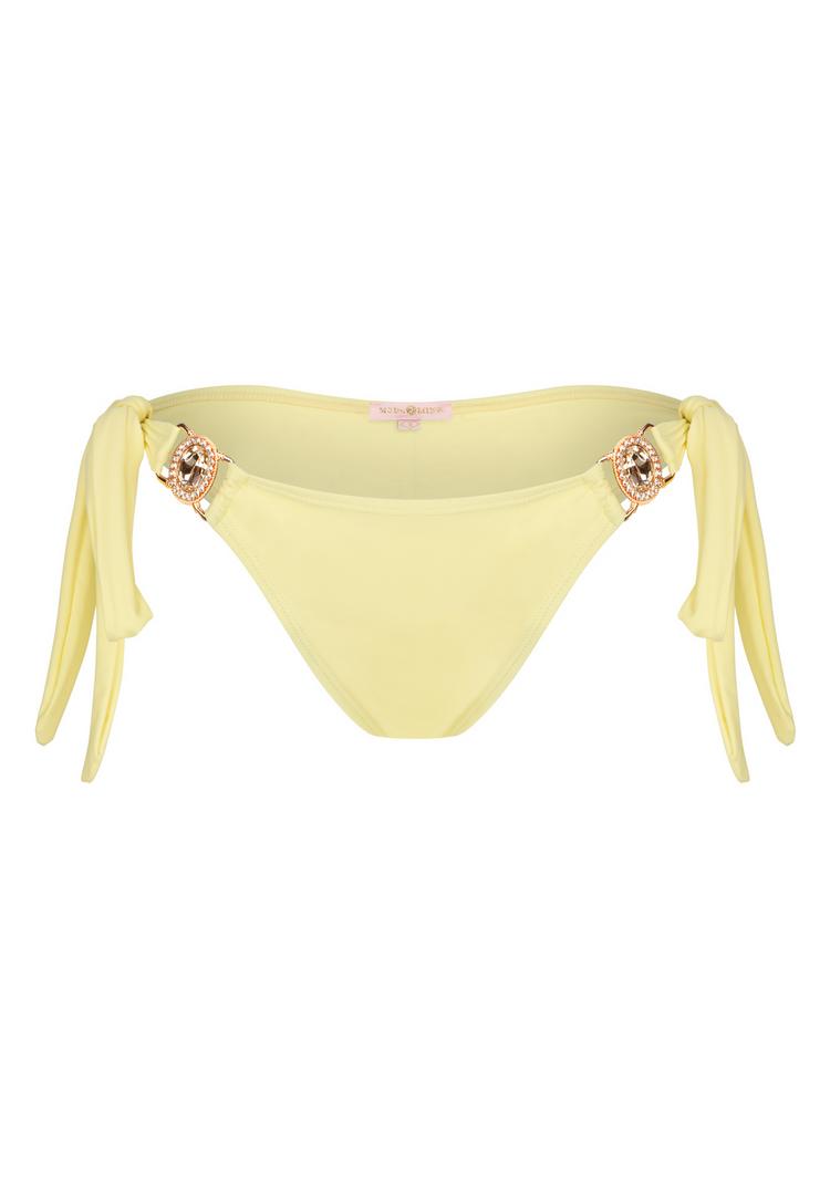 Moda Minx Moda Minx Amour Tie Side Brazilian Bikini Hose Damen - Lemon - 0 | SportScheck