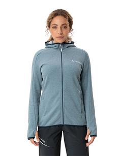Rückansicht von VAUDE Women's Valsorda Fleece Hoody Outdoorjacke Damen nordic blue