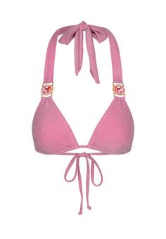 Moda Minx Lumiere Amour Triangle Bikini Oberteil Damen Candy Pink