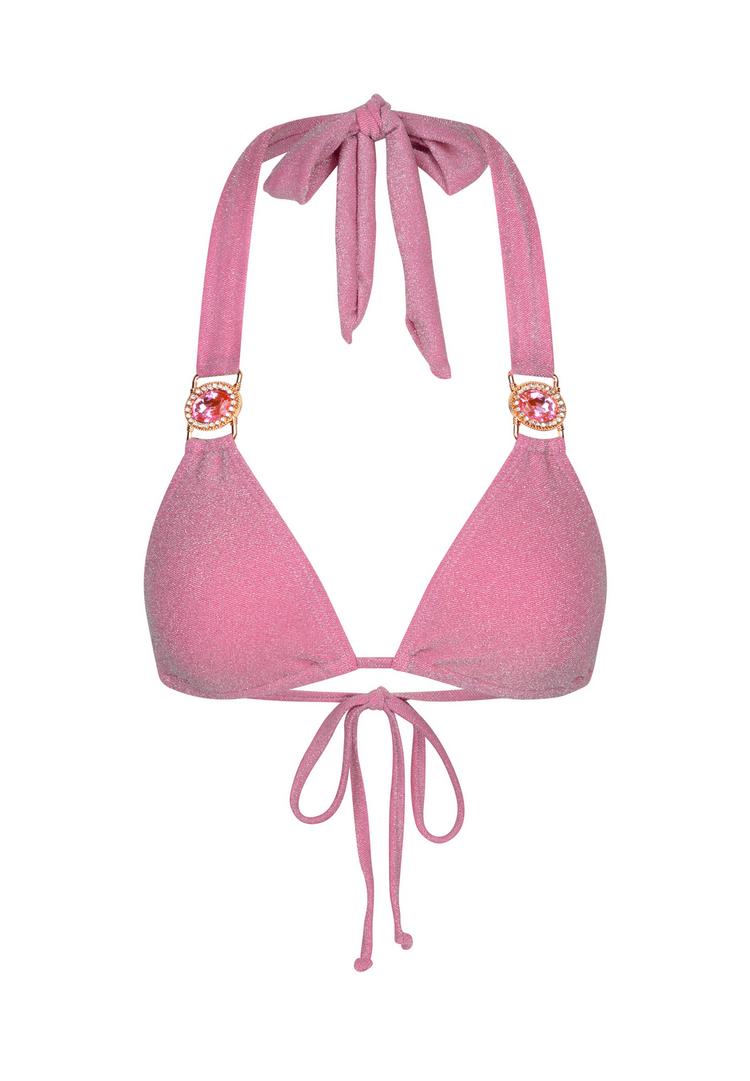 Moda Minx Moda Minx Lumiere Amour Triangle Bikini Oberteil Damen - Candy Pink - 0 | SportScheck