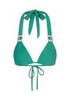 Moda Minx Lumiere Amour Triangle Bikini Oberteil Damen - Sea Green