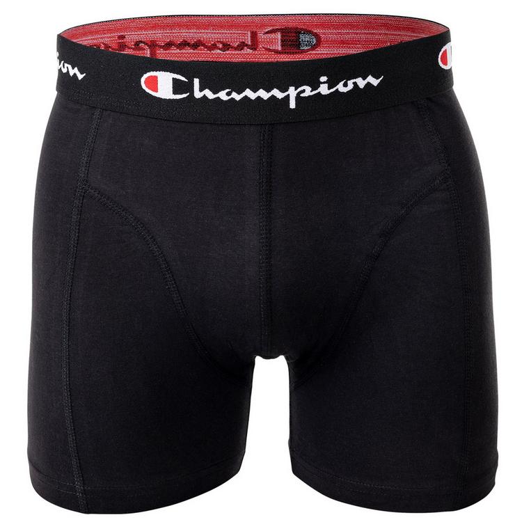 CHAMPION CHAMPION Boxershort Unterhose Herren - Schwarz/Grau meliert - 2 | SportScheck
