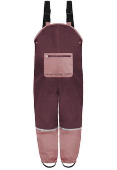 normani Outdoor Sports Twisp Regenhose Kinder Bordeaux