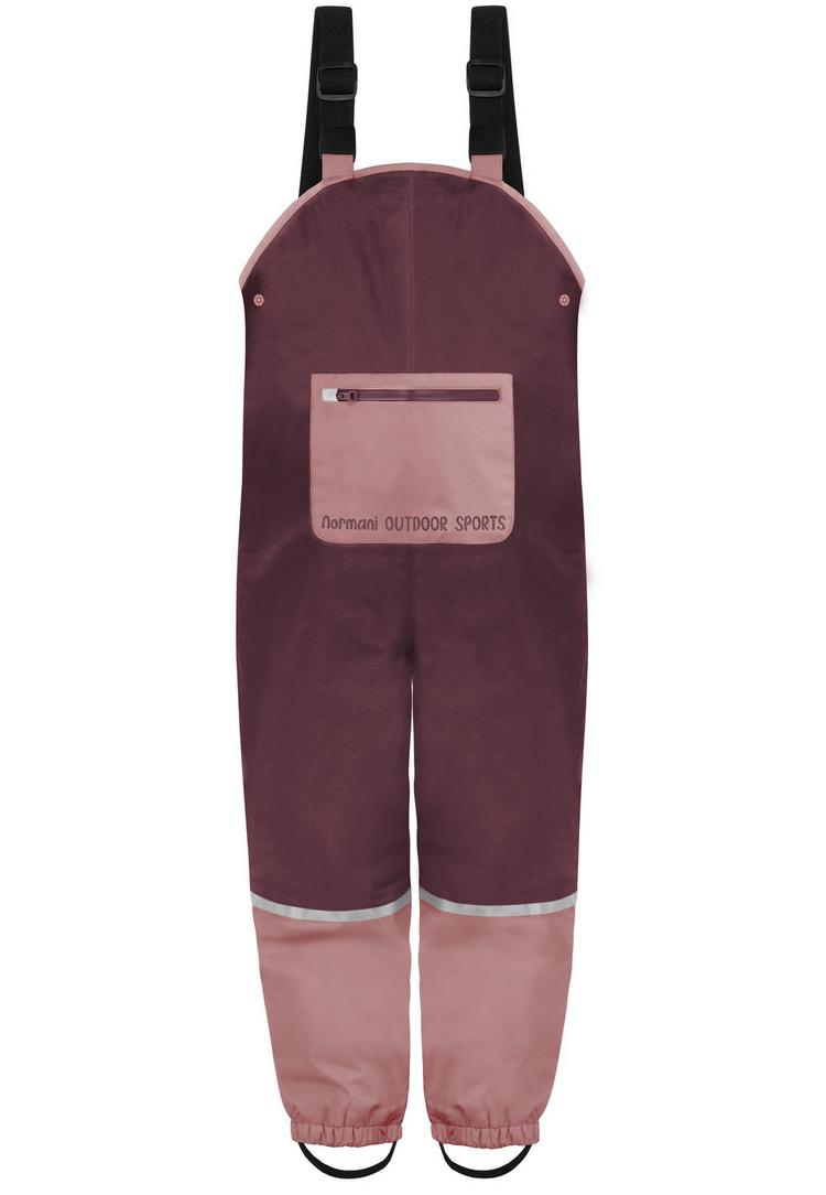 normani Outdoor Sports normani Outdoor Sports Twisp Regenhose Kinder - Bordeaux - 0 | SportScheck