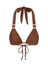 Moda Minx Lumiere Amour Triangle Bikini Oberteil Damen - Caramel