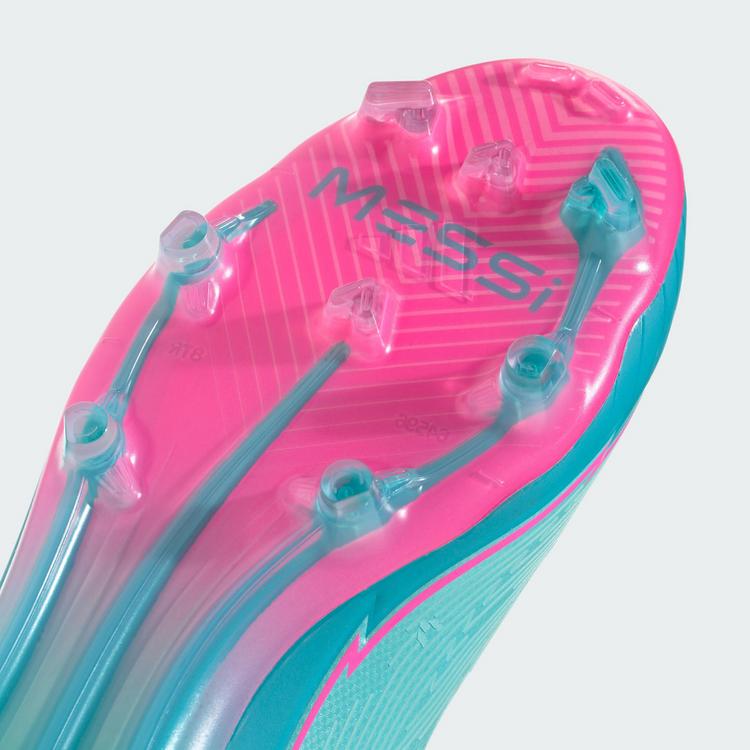 adidas adidas F50 Elite Messi FG Fu&szlig;ballschuh Fu&szlig;ballschuhe - Flash Aqua / Lucid Pink / Lucid Cyan - 5 | SportScheck