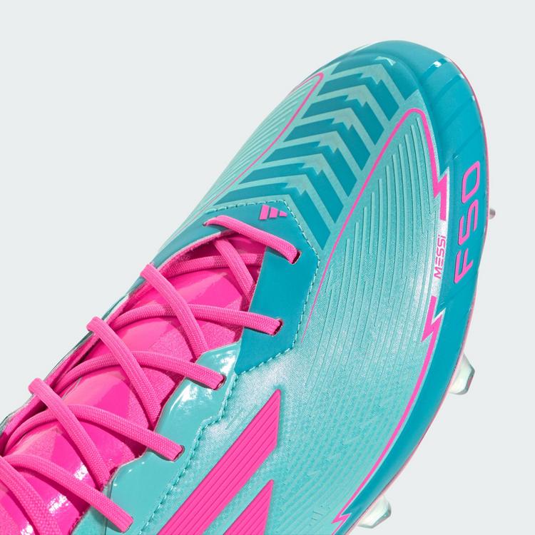 adidas adidas F50 Elite Messi FG Fu&szlig;ballschuh Fu&szlig;ballschuhe - Flash Aqua / Lucid Pink / Lucid Cyan - 6 | SportScheck