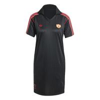 adidas Manchester United Terrace Icons Kleid Kleid Damen - Black