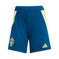 adidas Schweden 25 Frauenteam Ausw&auml;rtsshorts Fu&szlig;ballshorts Damen - Legend Marine