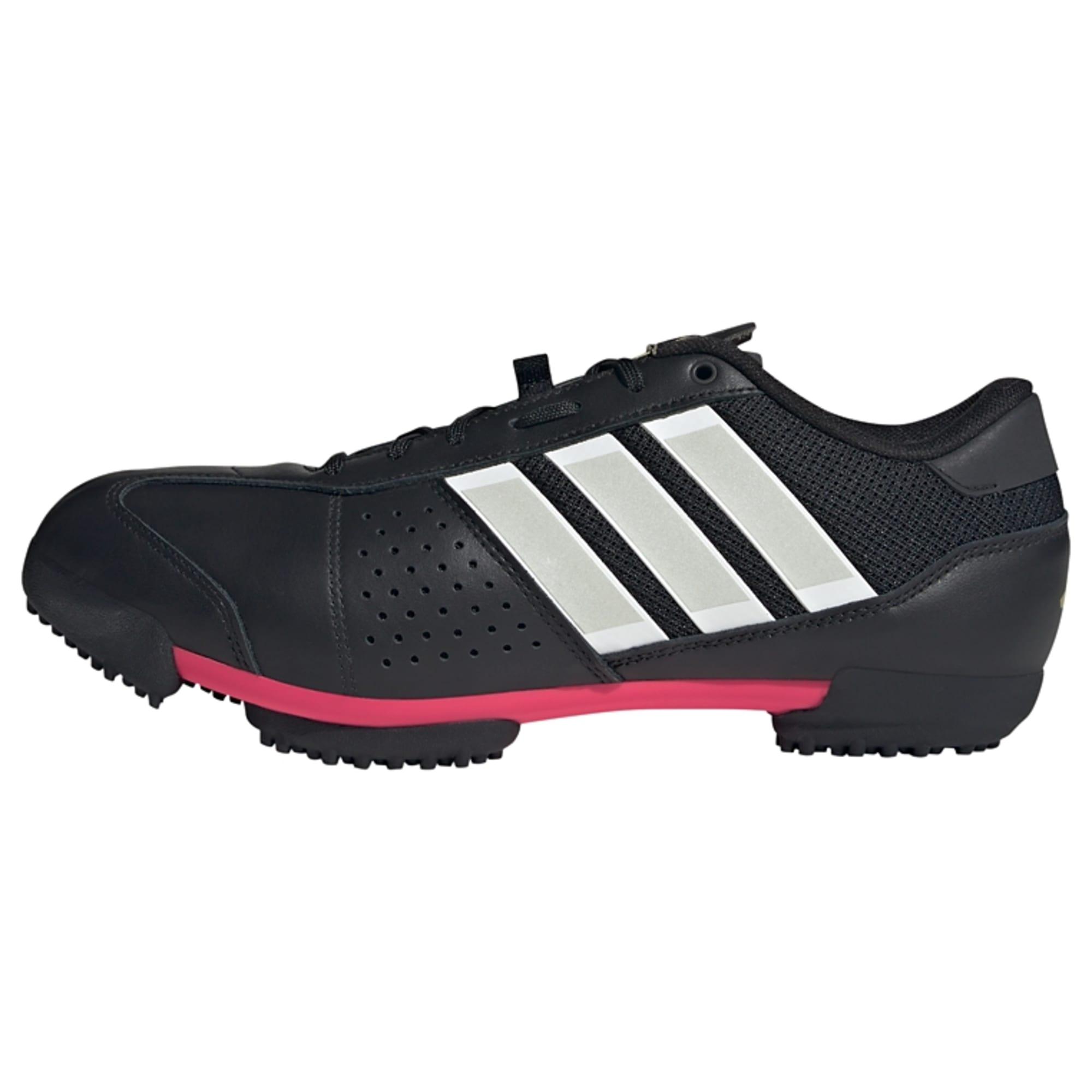 adidas Heritage Tour Fahrradschuh Fahrradschuhe - Core Black / Zero Metalic / Lucid Red