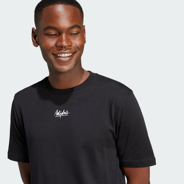 adidas adidas Lounge Still Life Lemons Graphic T-Shirt T-Shirt Herren - Black - 1 | SportScheck