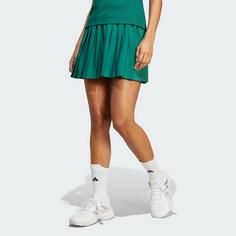 Rückansicht von adidas adidas Heritage Classic Tennisrock Hot Pants Damen Collegiate Green