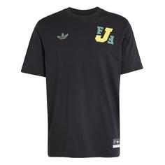 adidas Jamaika VRCT T-Shirt Fanshirt Herren Black