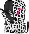 Reusch Carter R-TEX XT Junior Mitten Handschuh Kinder - 1032 white/grey leopard
