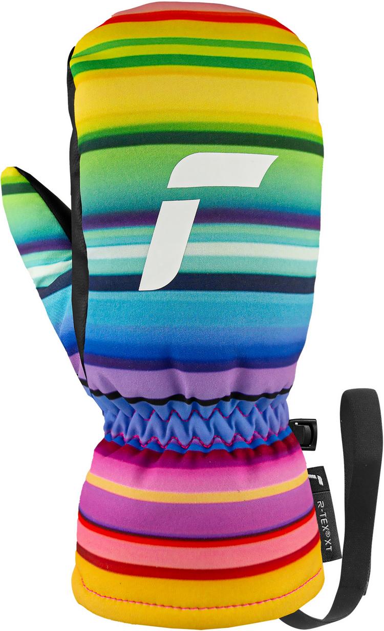 Reusch Reusch Carter R-TEX XT Junior Mitten Handschuh Kinder - 7492 black/multicol lines - 0 | SportScheck