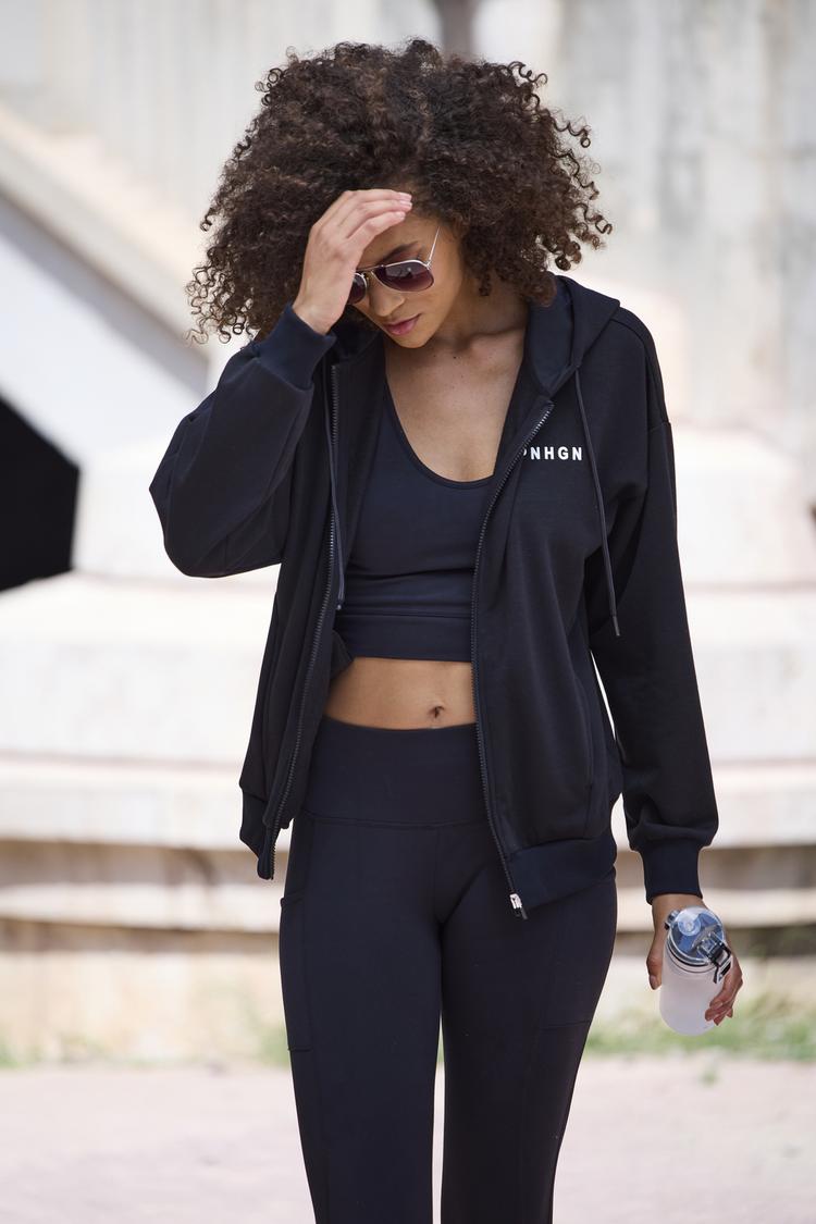 Copenhagen Studios Copenhagen Studios Sweatjacke Sweatjacke Damen - schwarz - 2 | SportScheck