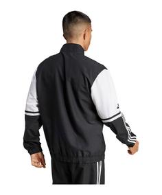 Rückansicht von adidas Squadra 25 Trainingsjacke Trainingsjacke Herren schwarzweiss