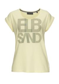 ELBSAND T-Shirt T-Shirt Damen - gelb