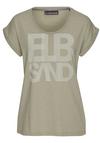 ELBSAND T-Shirt T-Shirt Damen - khaki meliert