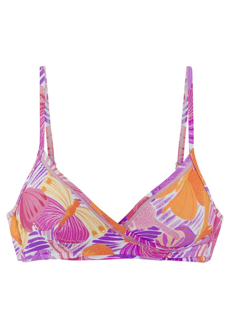 sunseeker sunseeker Triangel-Bikini-Top Bikini Oberteil Damen - lila-orange - 0 | SportScheck