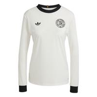 adidas DFB Anniversary Long Sleeve Trikot Langarmshirt Damen - Cloud White / Black