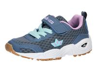 LICO Hallenschuh Hallenschuhe M&auml;dchen - grau/lila/t&uuml;rkis
