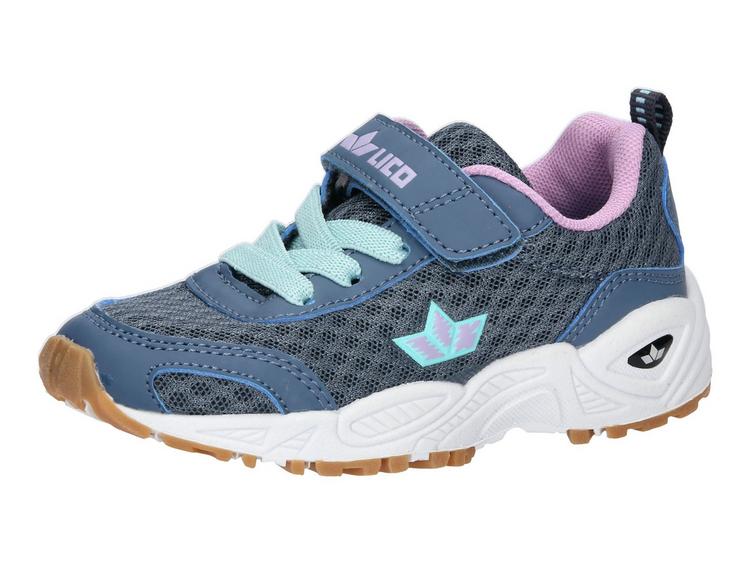 LICO LICO Hallenschuh Hallenschuhe M&auml;dchen - grau/lila/t&uuml;rkis - 0 | SportScheck