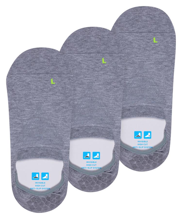 Falke Falke Cool Kick Bundle 3P IN Socken - light grey mel. (3775) - 3 | SportScheck