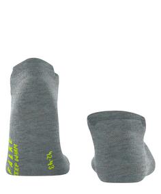 Rückansicht von Falke Keep Warm SN Freizeitsocken smoke blue (6333)