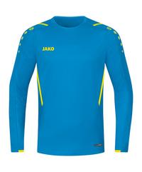 JAKO Challenge Sweatshirt Funktionssweatshirt Herren - blaugelb