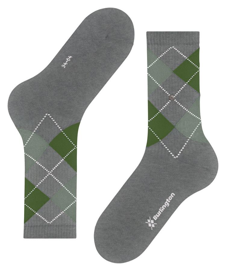 Burlington Burlington Rib Court SO Socken Herren - light greymel. (3390) - 2 | SportScheck