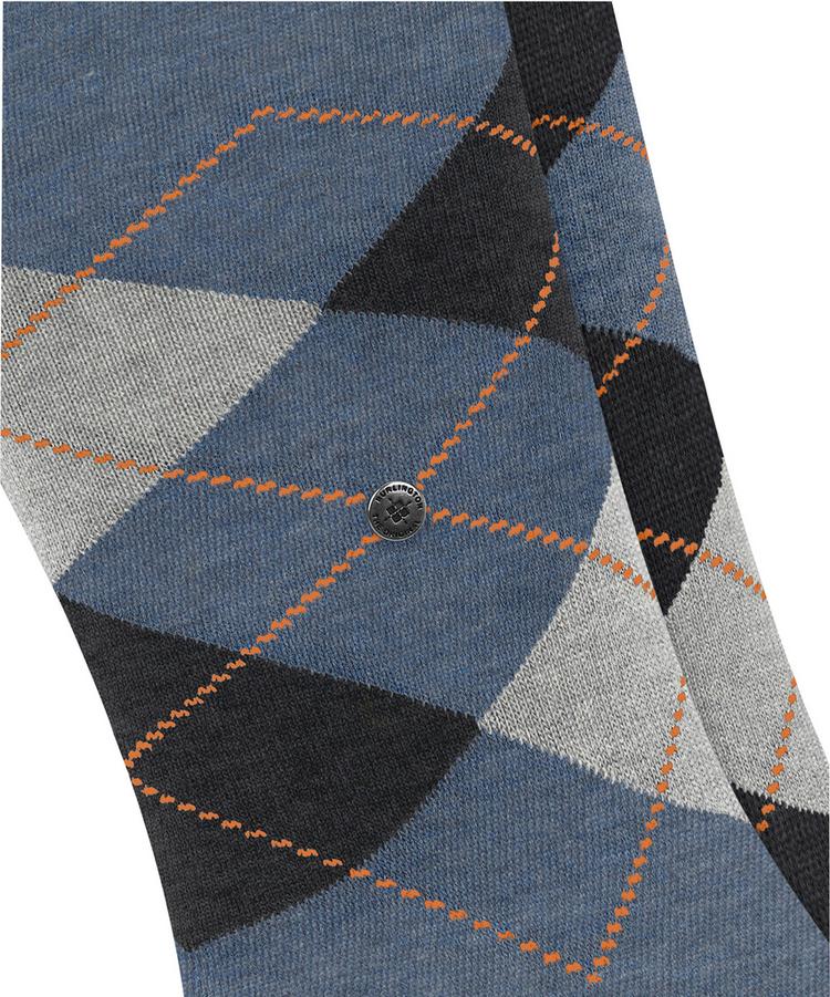 Burlington Burlington Everyday Argyle SO 2-Pack Socken Herren - denim mel. (6797) - 1 | SportScheck