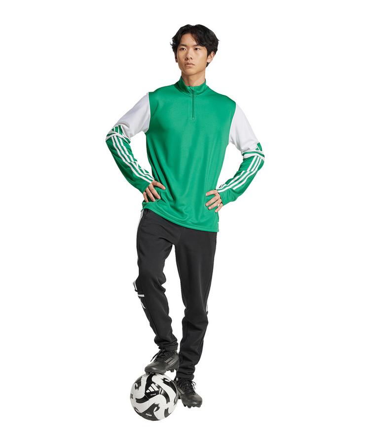 adidas adidas Squadra 25 HalfZip Sweatshirt Funktionssweatshirt Herren - gruenweiss - 0 | SportScheck