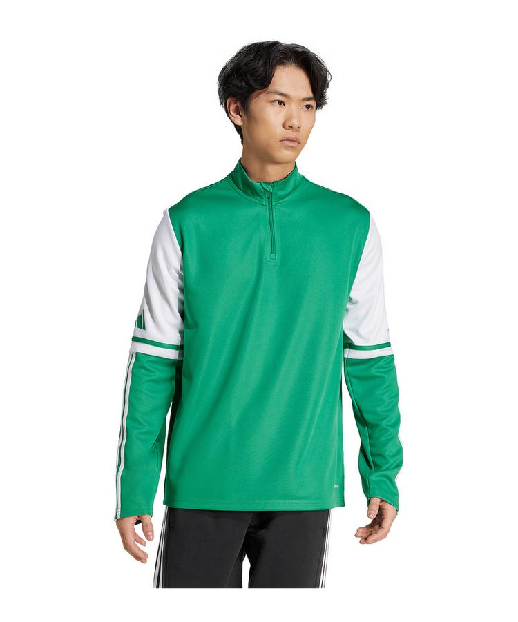 adidas adidas Squadra 25 HalfZip Sweatshirt Funktionssweatshirt Herren - gruenweiss - 1 | SportScheck